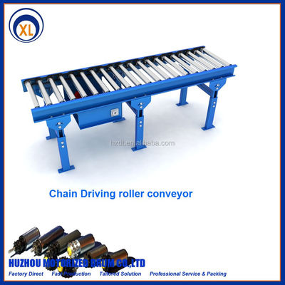 品質  Double Chain Oil Resistant Better Price Driving Double Sprocket Spur Roller Conveyor Made In China 工場