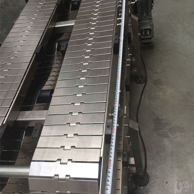 品質  Oil Heavy Duty Table Top Chain Conveyor And Slat Top Chain Conveyor 工場